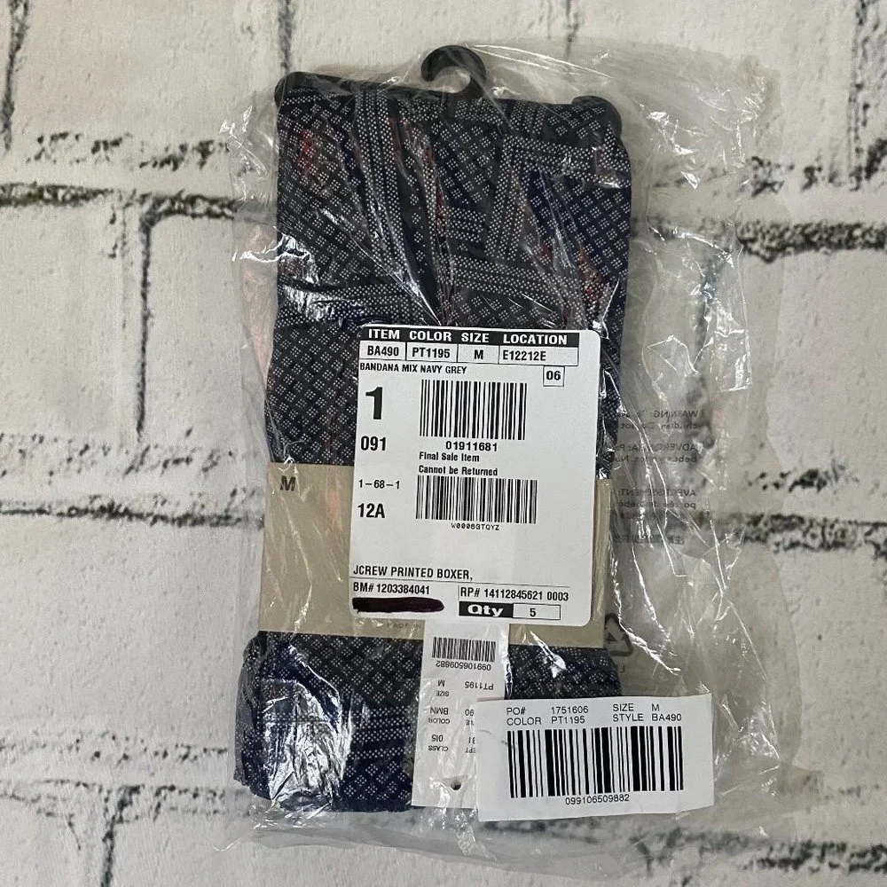 J. Crew Boxers M